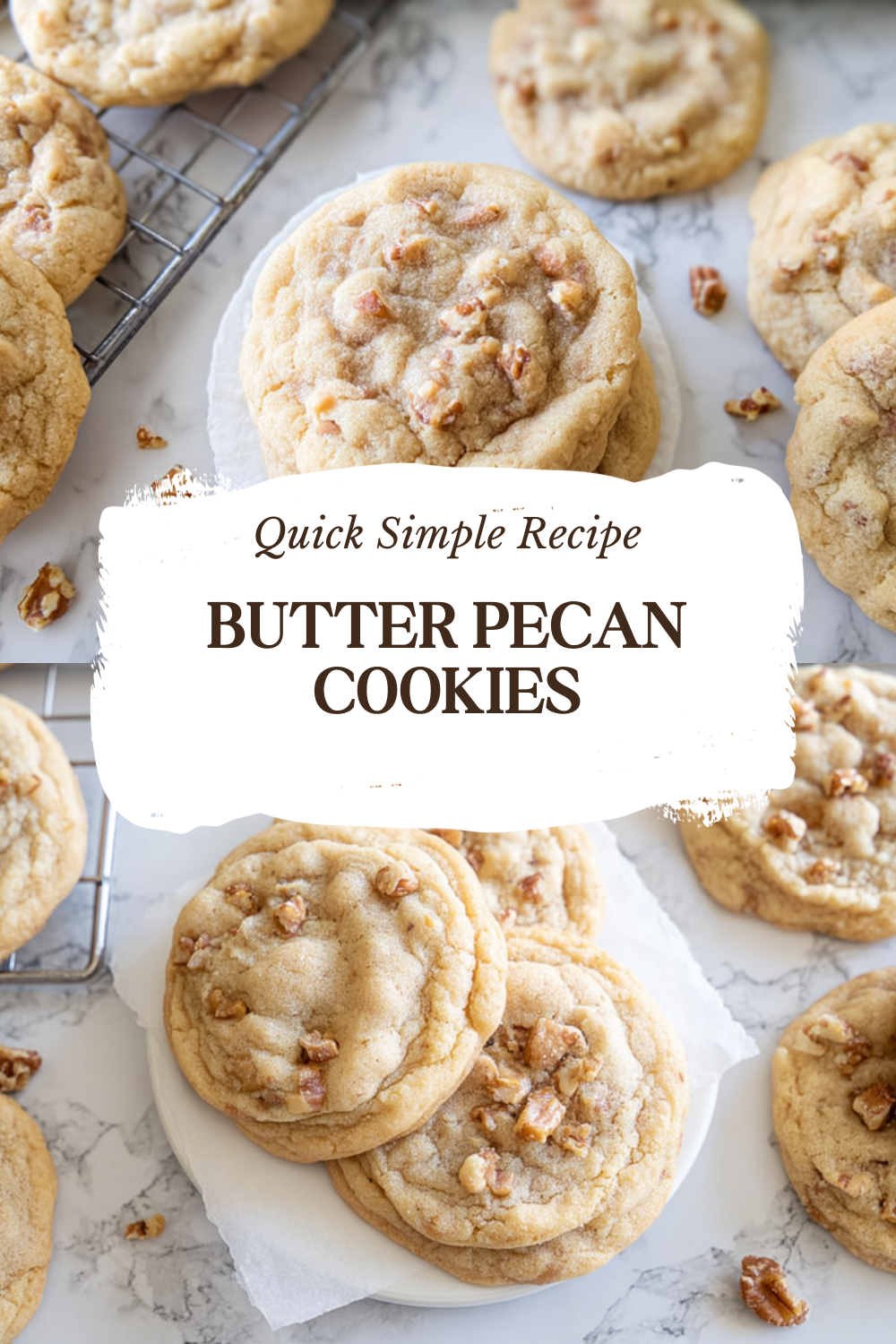 Butter Pecan Cookies
