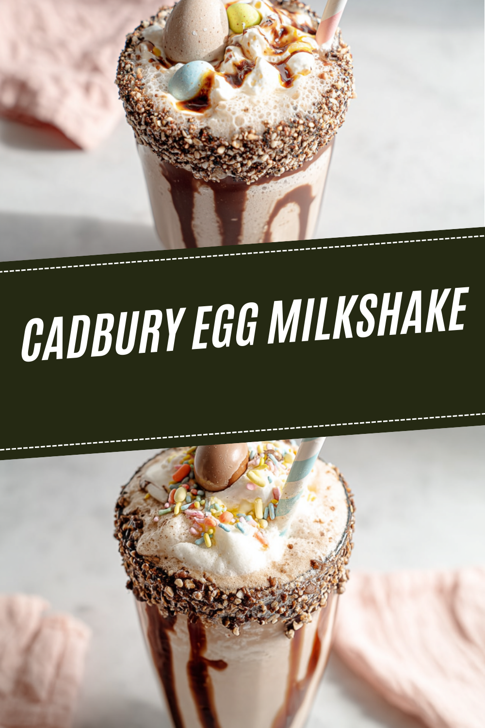 Cadbury Egg Milkshake