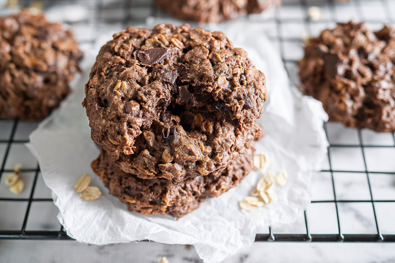 Chocolate Oatmeal Cookies