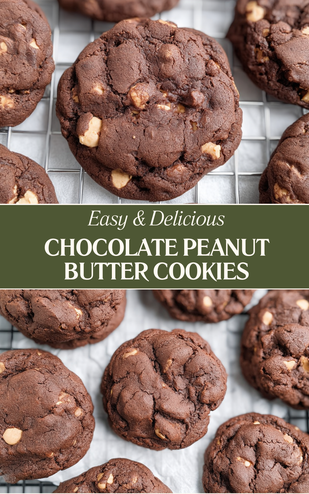 Chocolate Peanut Butter Cookies