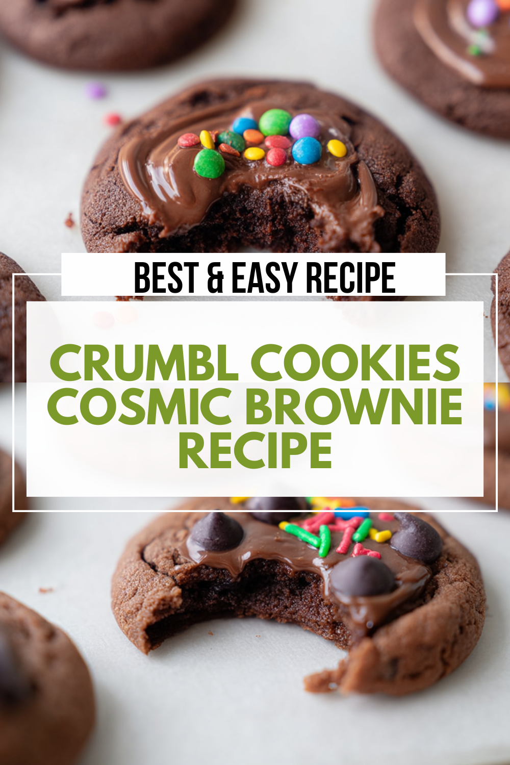 Crumbl Cookies Cosmic Brownie Recipe