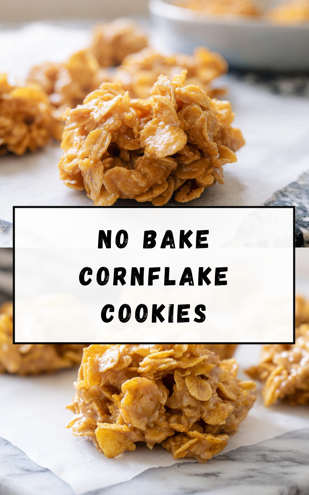 No Bake Cornflake Cookies