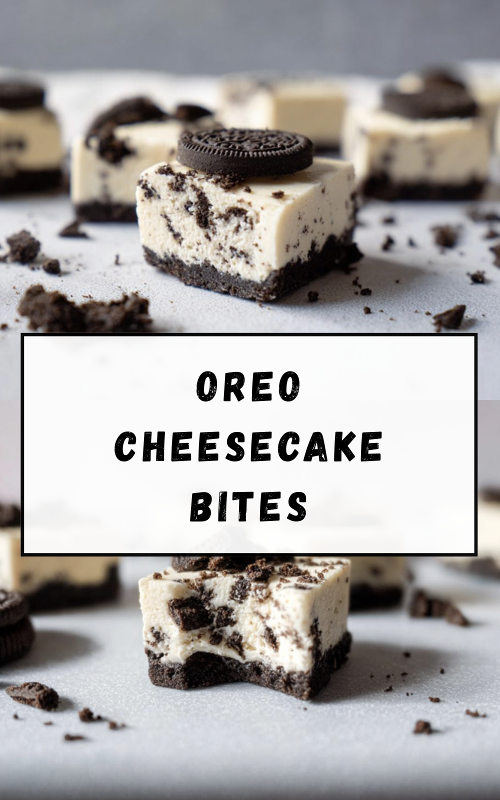 Oreo Cheesecake Bites