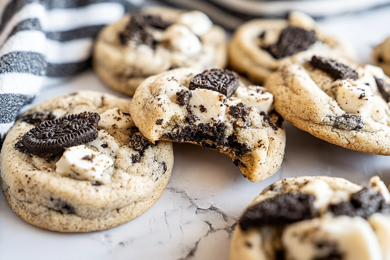 Oreo Cheesecake Cookies
