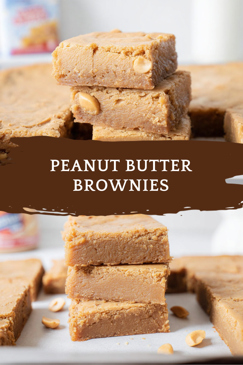 Peanut Butter Brownies