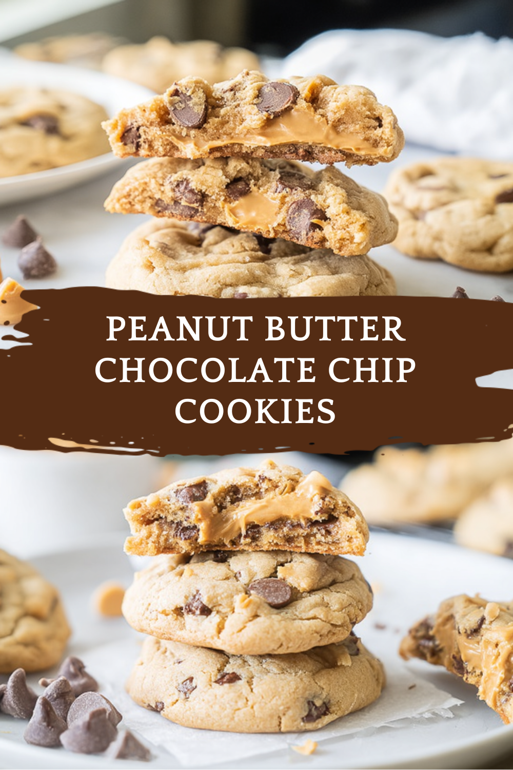 Peanut Butter Chocolate Chip Cookies