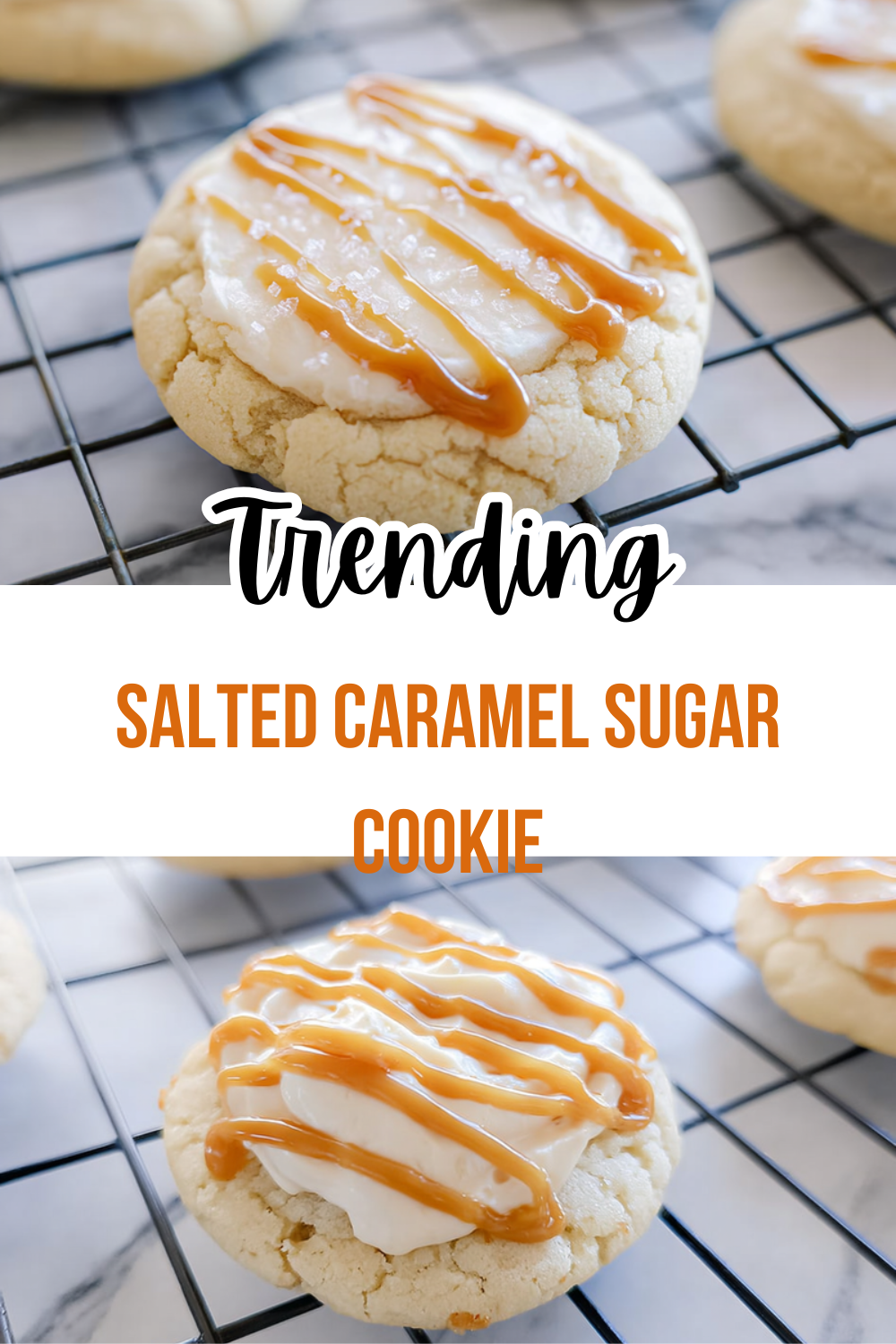 Salted Caramel Sugar Cookie