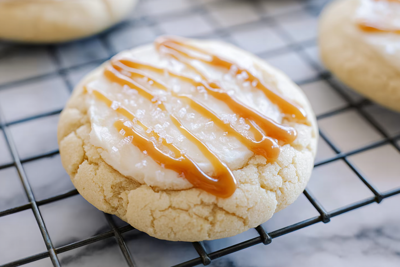 Salted Caramel Sugar Cookie