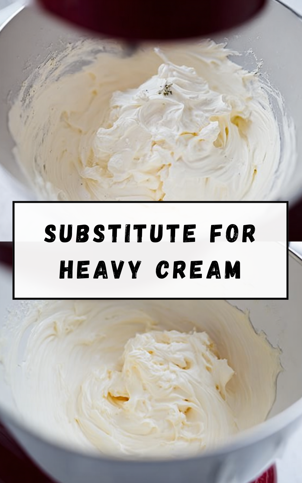 Substitute For Heavy Cream