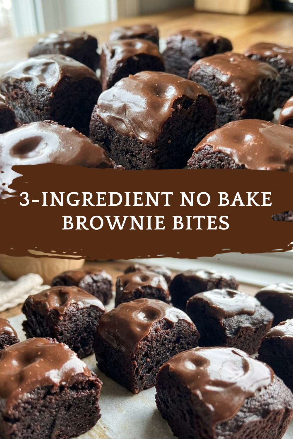 3 Ingredient No Bake Brownie Bites 5 3-Ingredient No Bake Brownie Bites