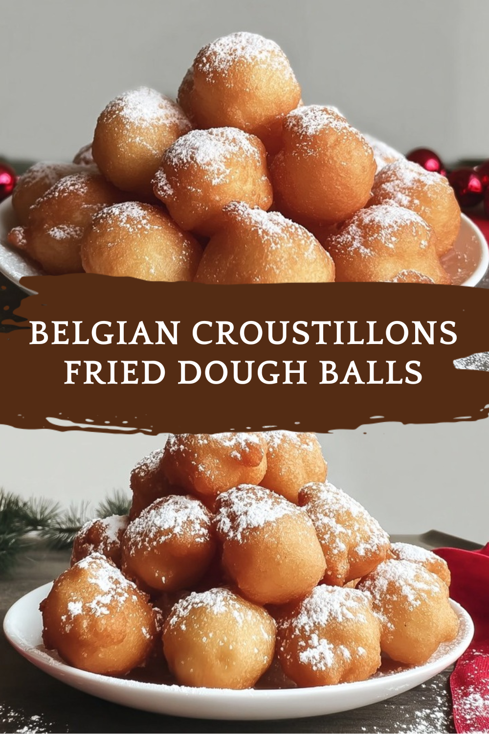 Belgian Croustillons Fried Dough Balls
