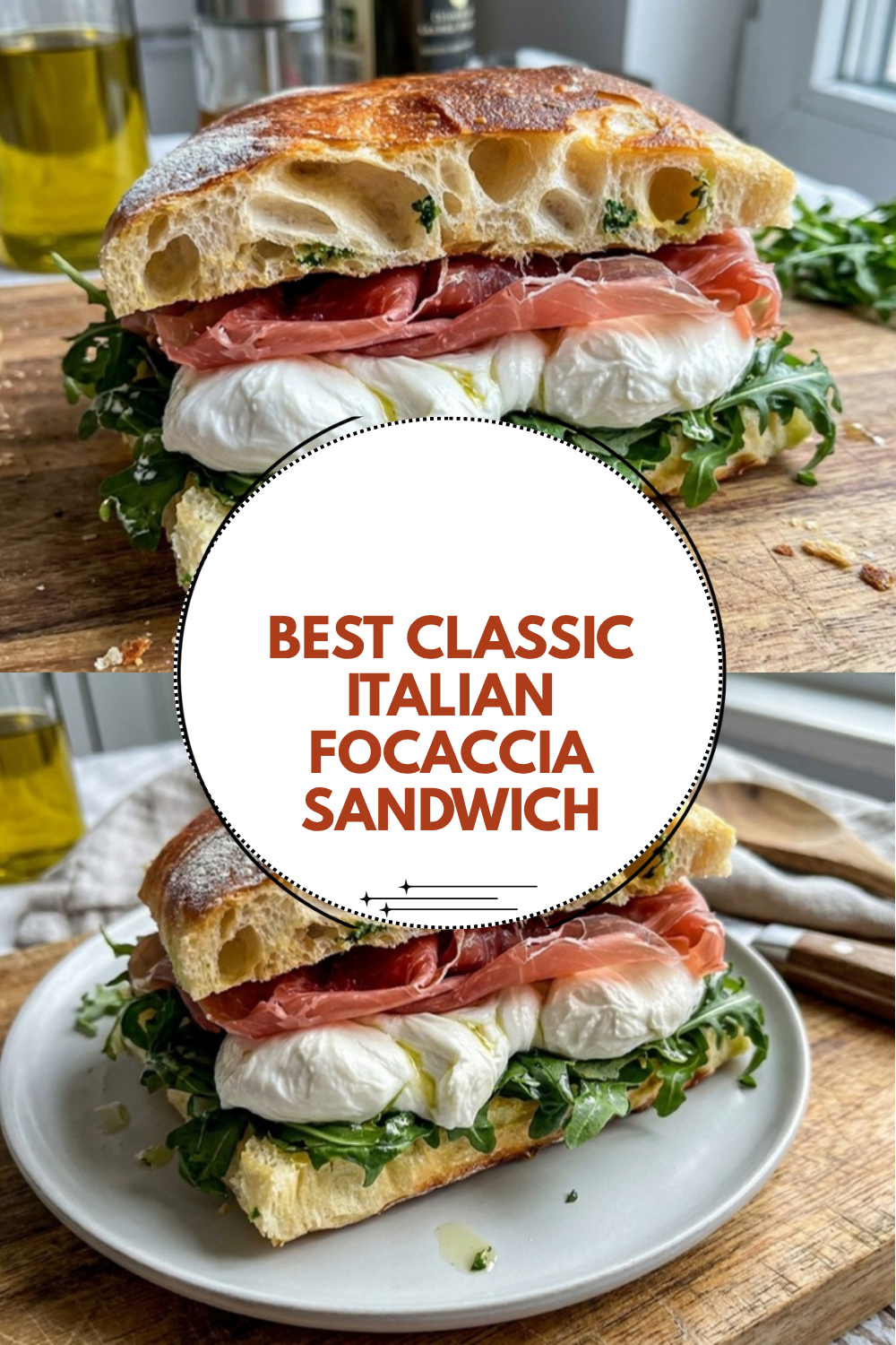 Best Classic Italian Focaccia Sandwich