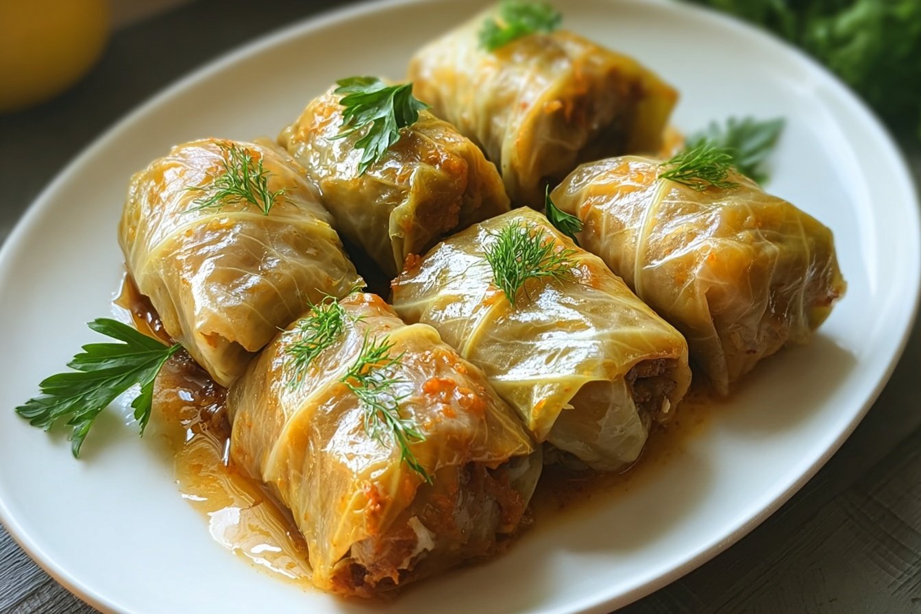 Bosnian Sarma Stuffed Cabbage Rolls
