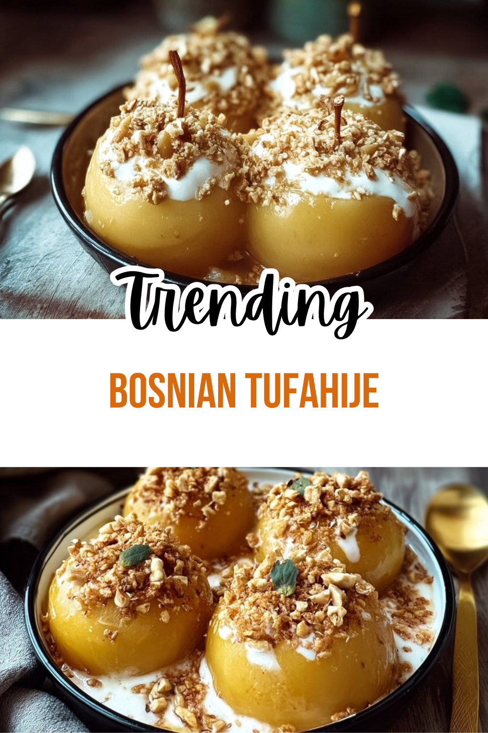 Tufahije Recipe: Classic Stuffed Apples Dessert 5 Bosnian Tufahije