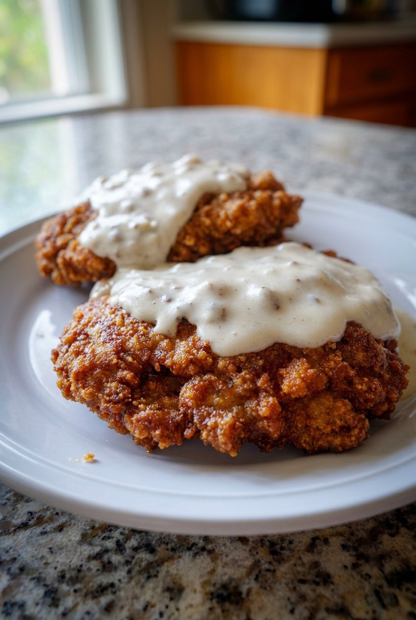 Chicken Fried Steak Recipe: Crispy and Tender Southern Favorite 4 Chicken Fried Steak
