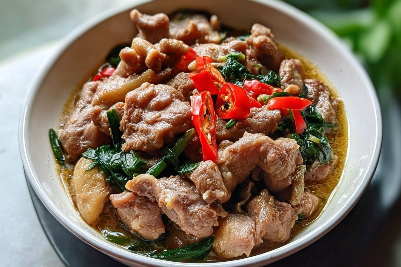 Chicken Gizzard Ginataan