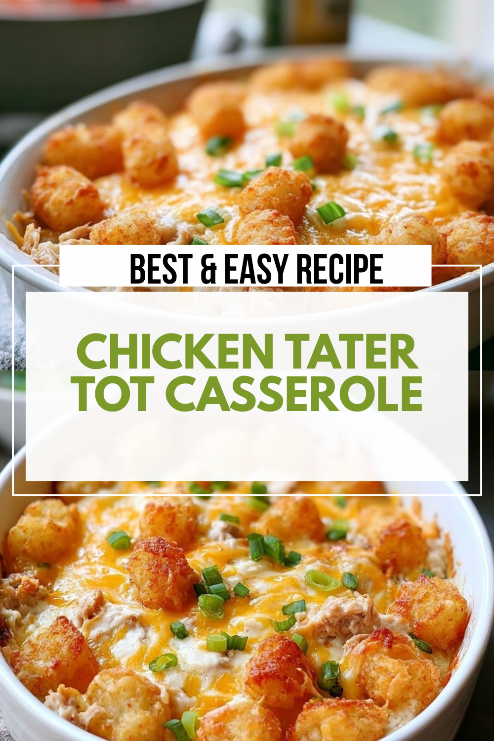 Chicken Tater Tot Casserole
