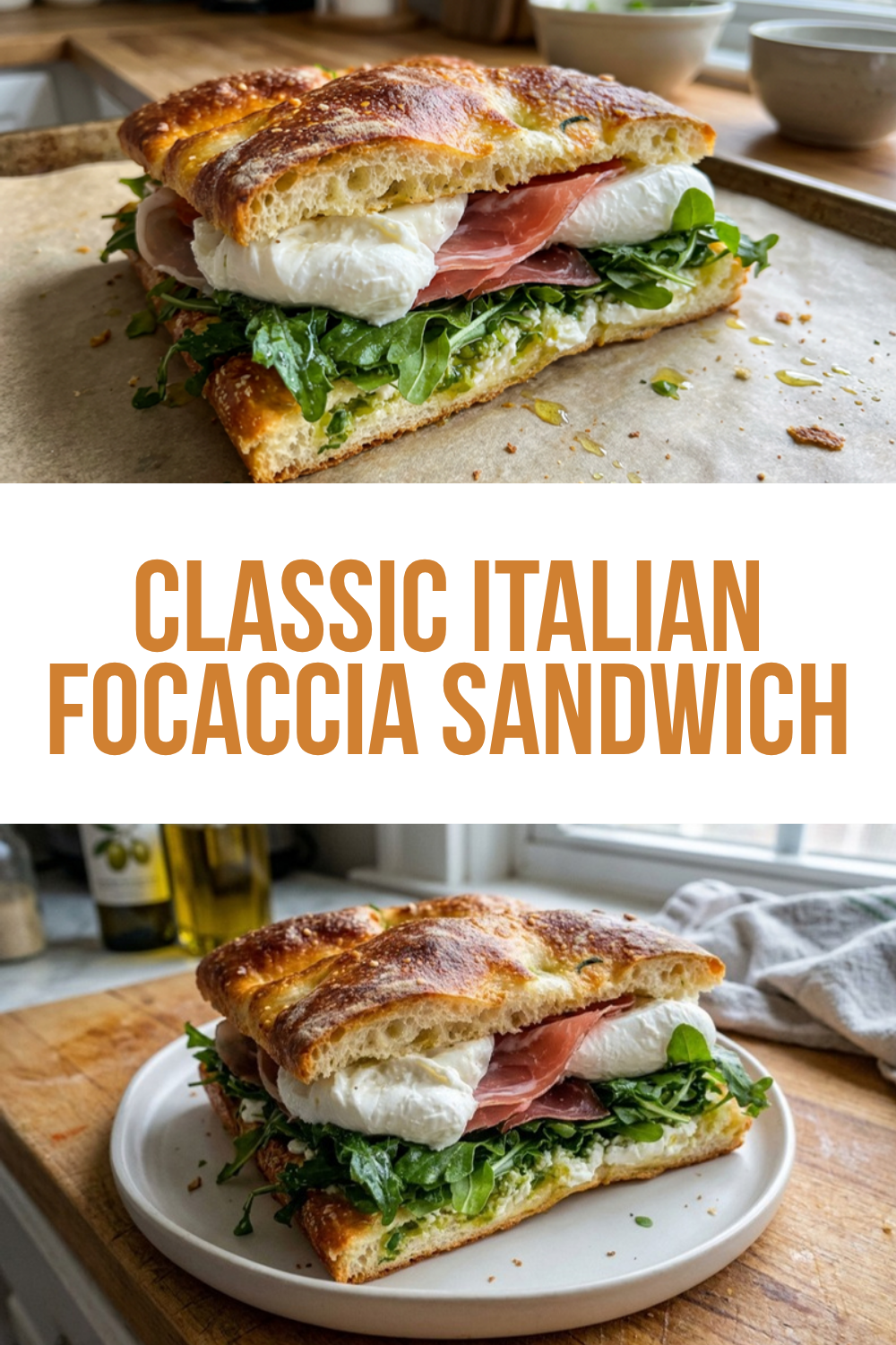 Focaccia Sandwich Recipe with Fresh Italian Fillings 5 Classic Italian Focaccia Sandwich