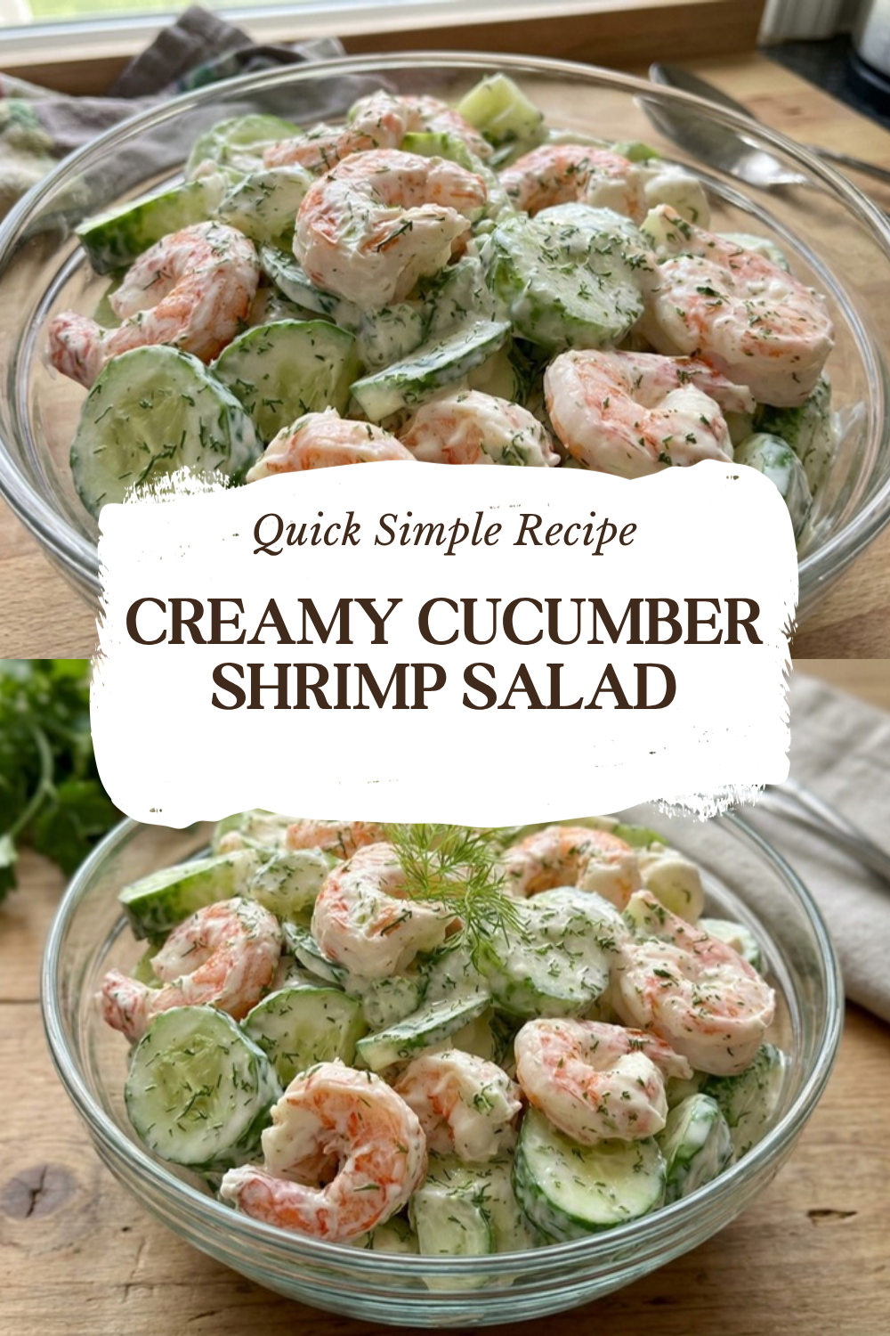 Creamy Cucumber Shrimp Salad Recipe 5 Creamy Cucumber Shrimp Salad