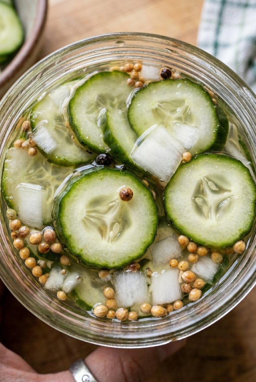 Crunchy Refrigerator Pickles