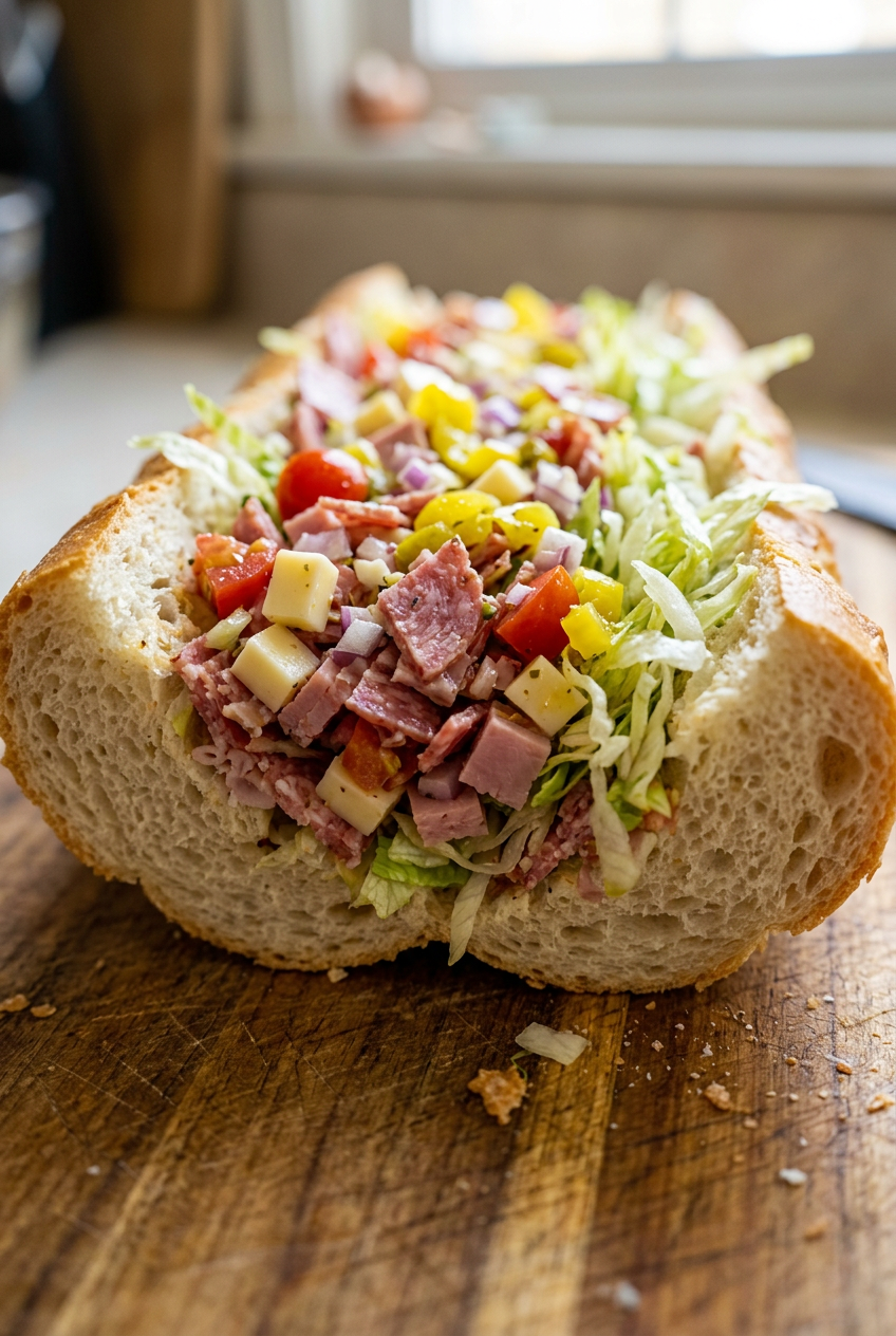 Easy Chopped Italian Sandwich