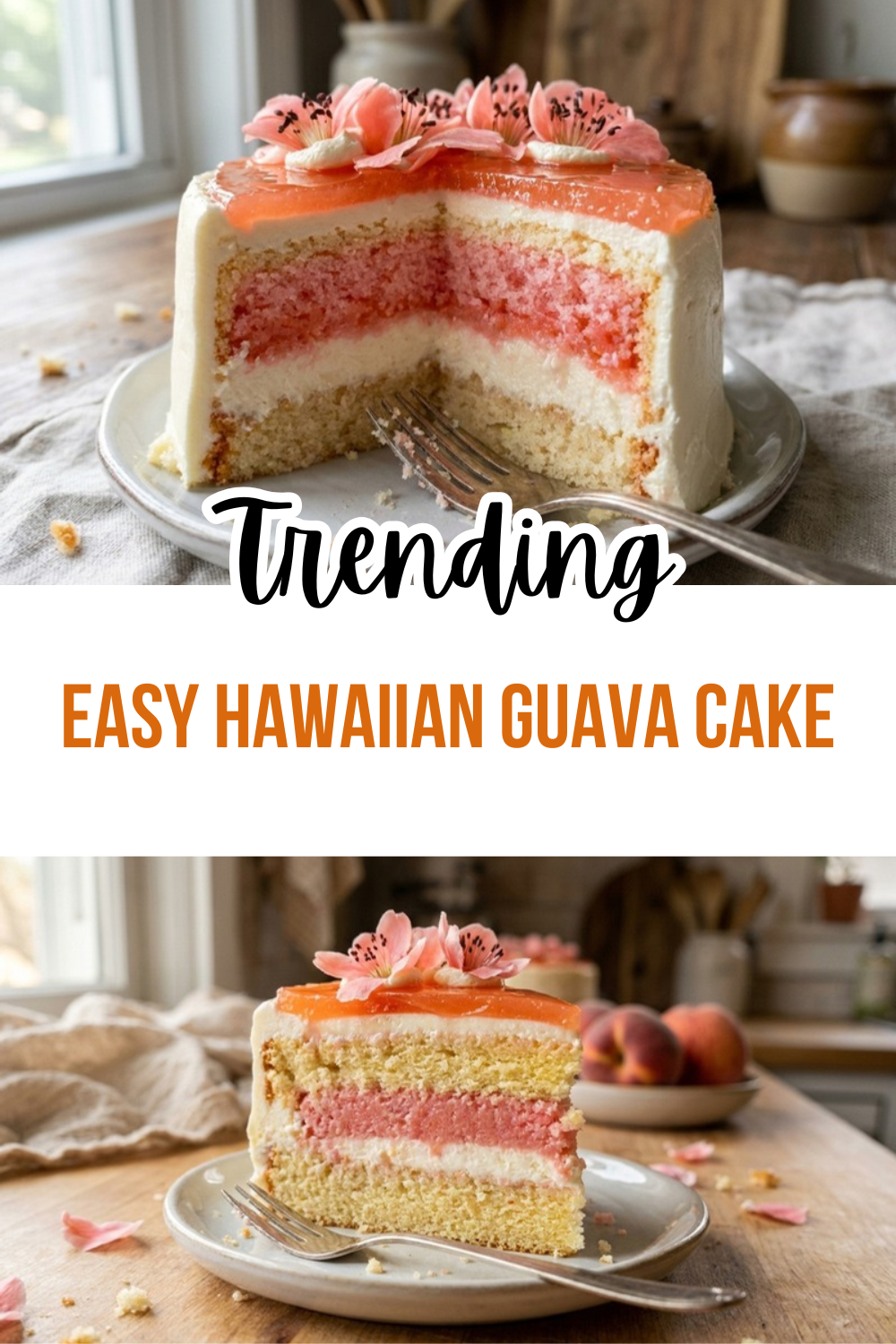 Easy Hawaiian Guava Cake
