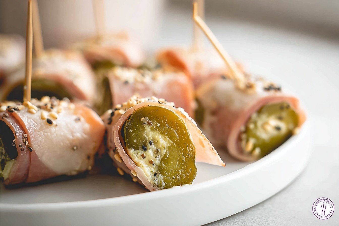 Ham Pickle Roll Ups