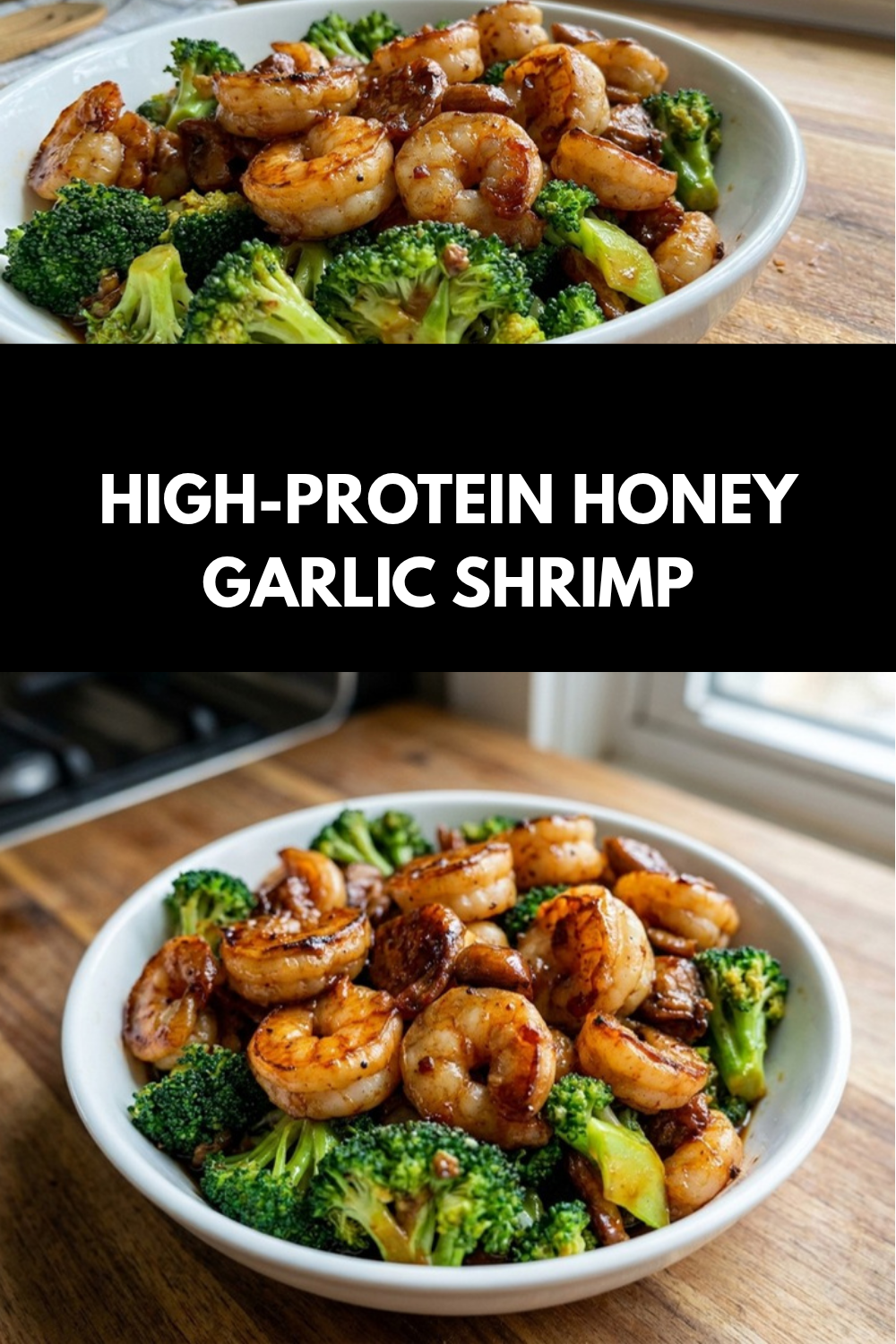 High-Protein Honey Garlic Shrimp