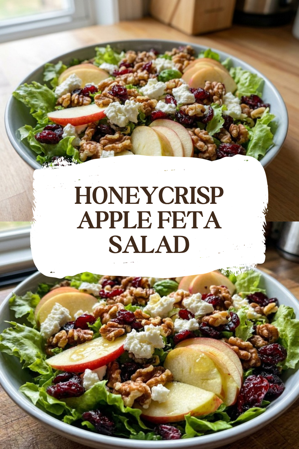 Honeycrisp Apple Feta Salad
