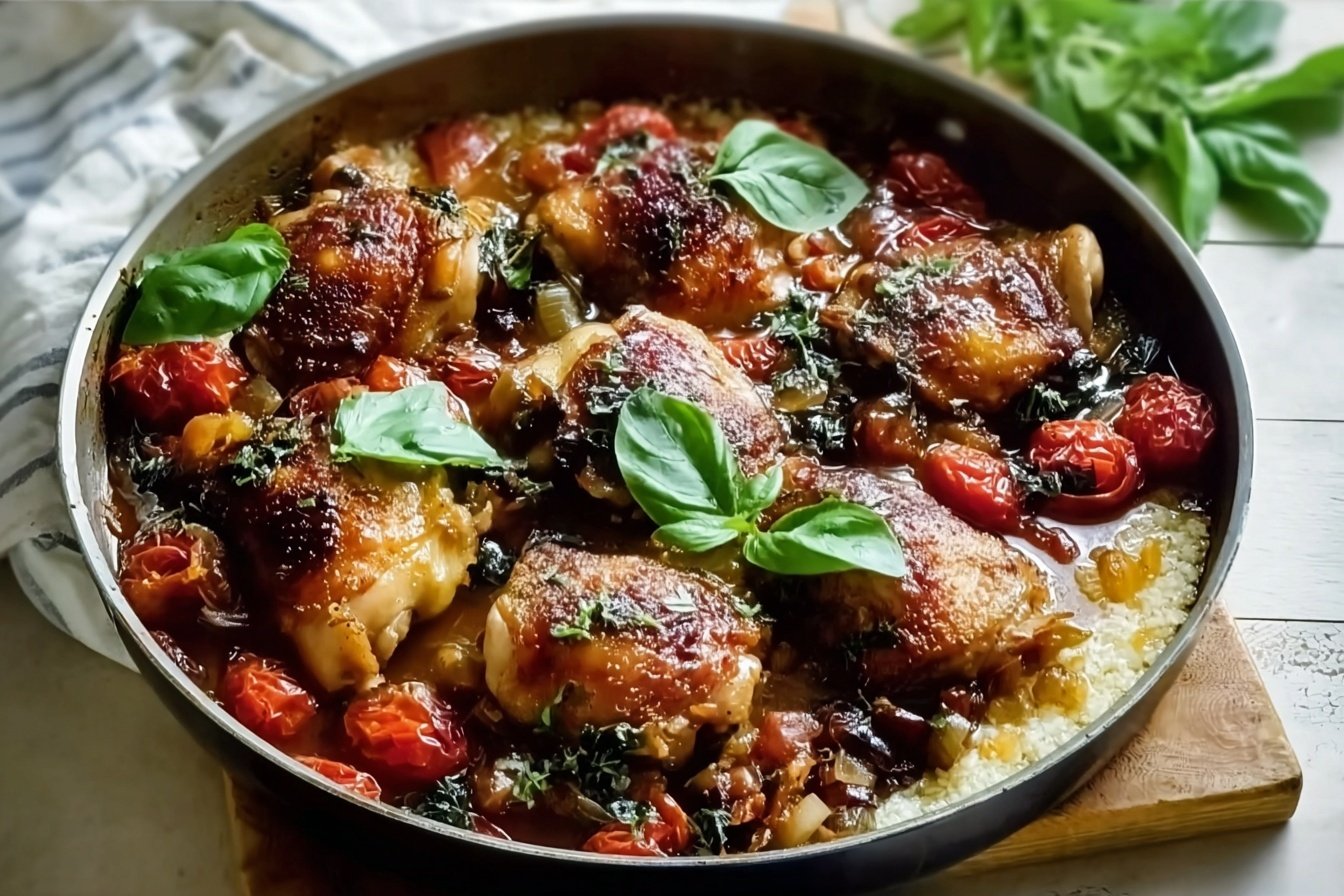 Italian Braised Chicken
