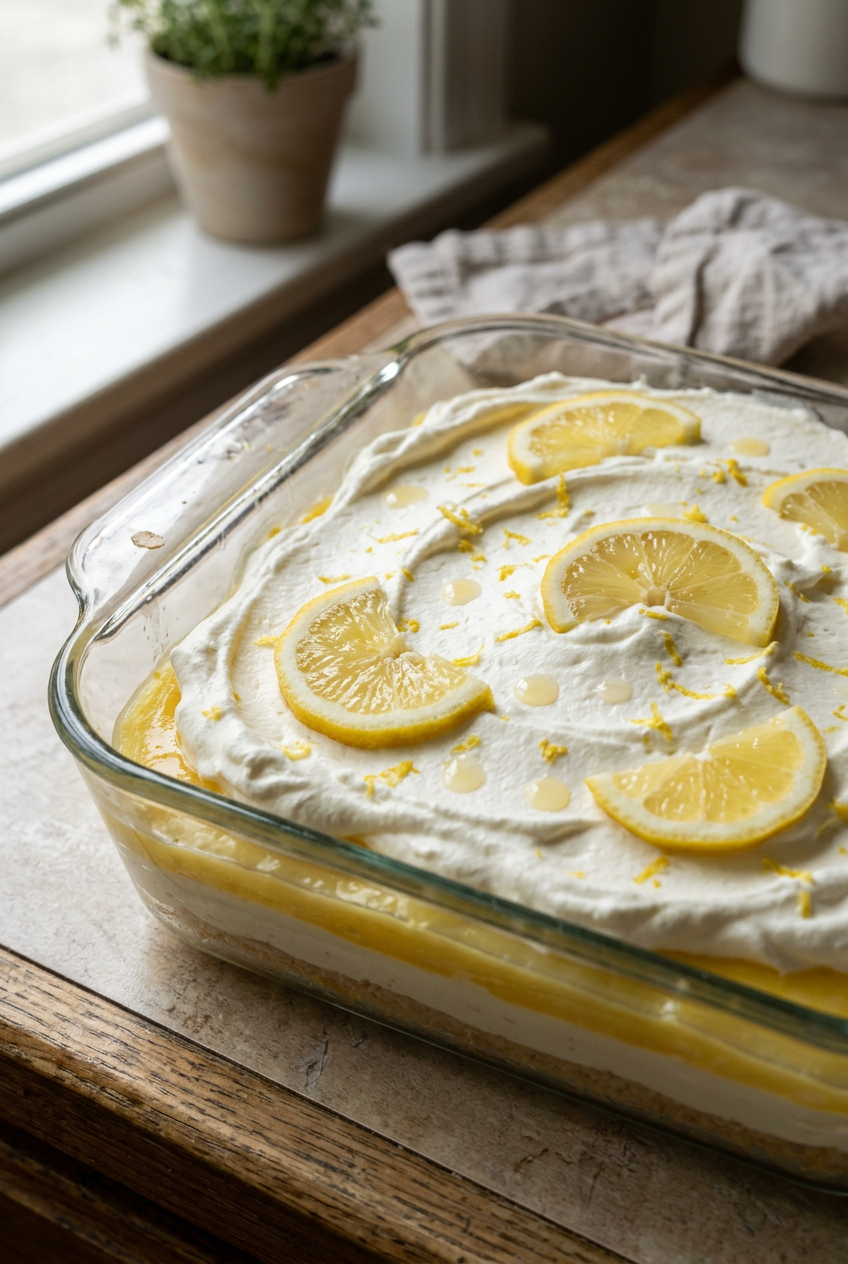 Lemon Lush Dessert