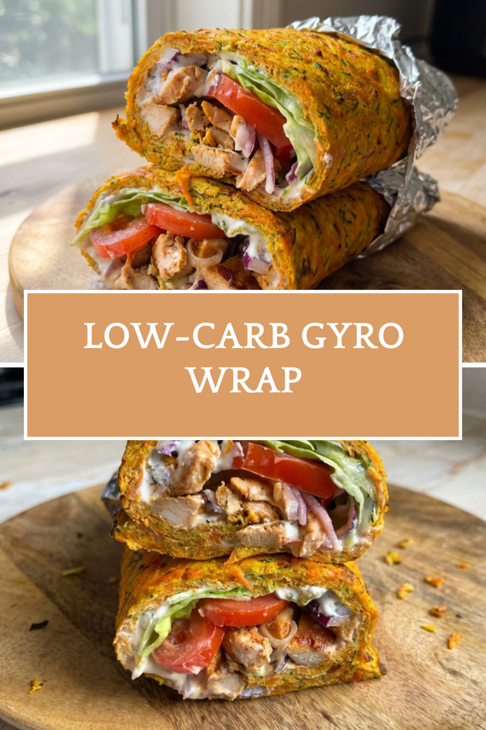 Low-Carb Gyro Wrap