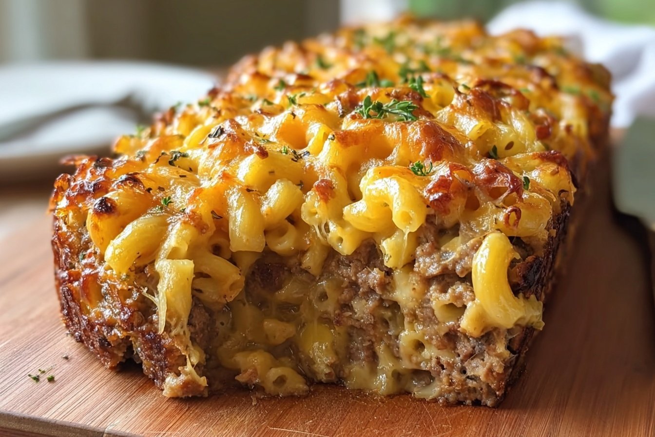 Macaroni And Cheese Meatloaf