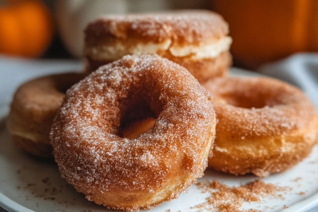 Pumpkin Spice Biscuit Donuts Recipe 4 Pumpkin Spice Biscuit Donuts