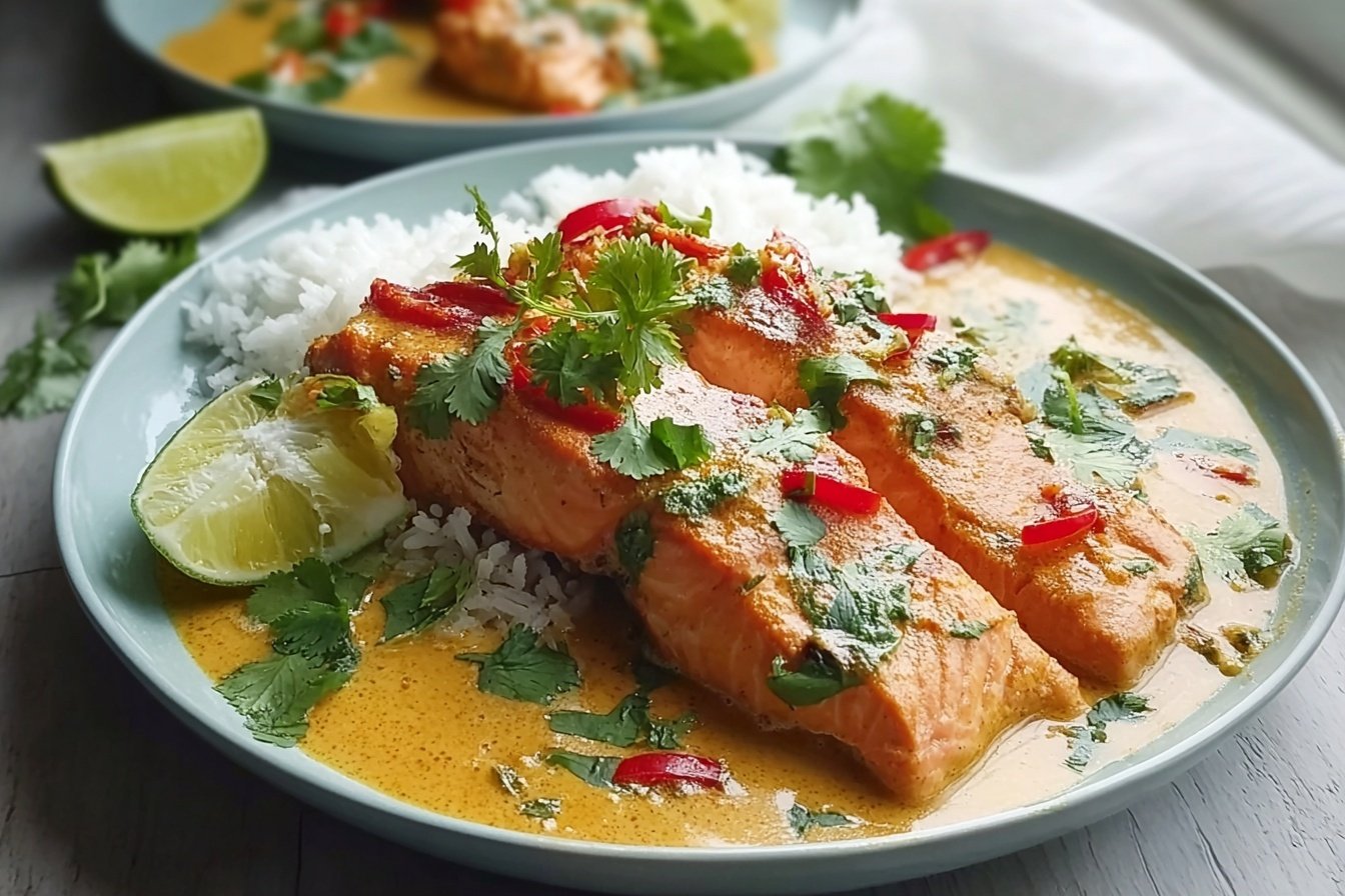 Red Curry Salmon