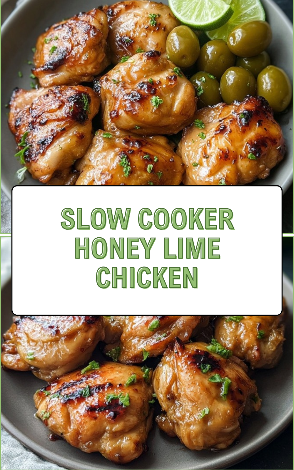 Slow Cooker Honey Lime Chicken