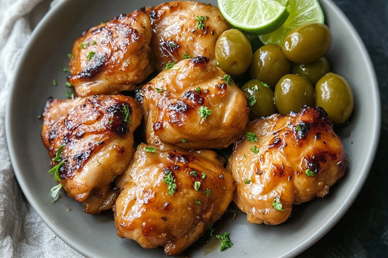 Slow Cooker Honey Lime Chicken