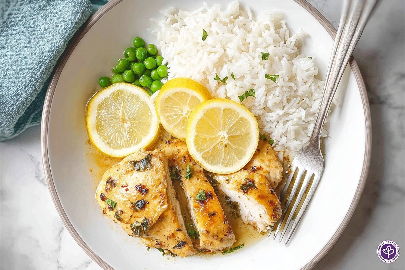 Slow Cooker Italian Lemon Chicken