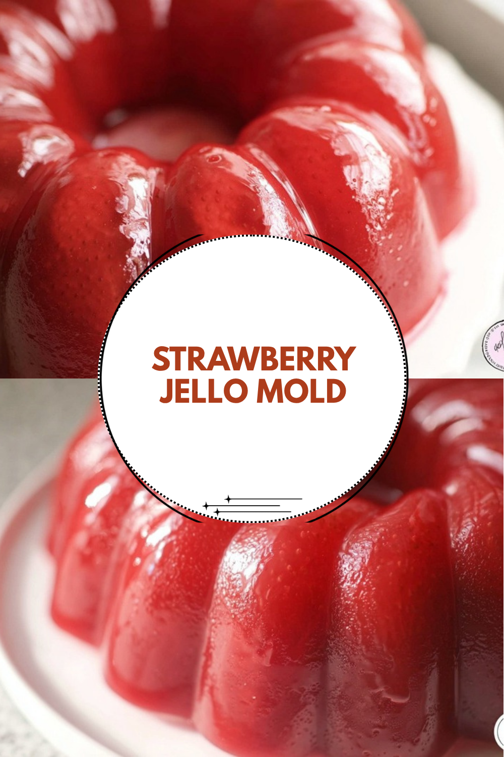 Strawberry Jello Mold
