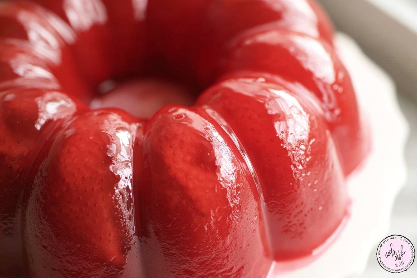 Strawberry Jello Mold