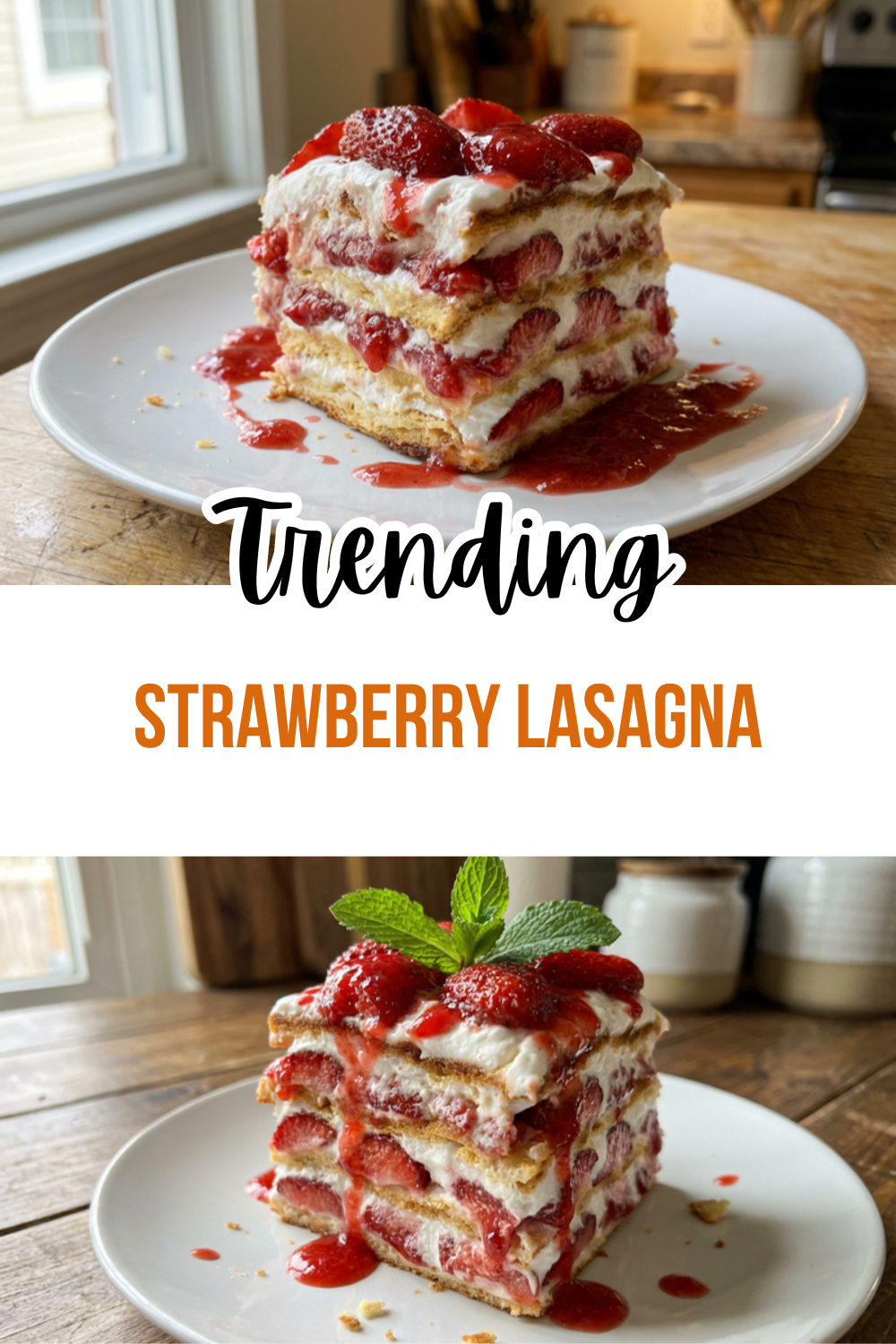 Strawberry Lasagna