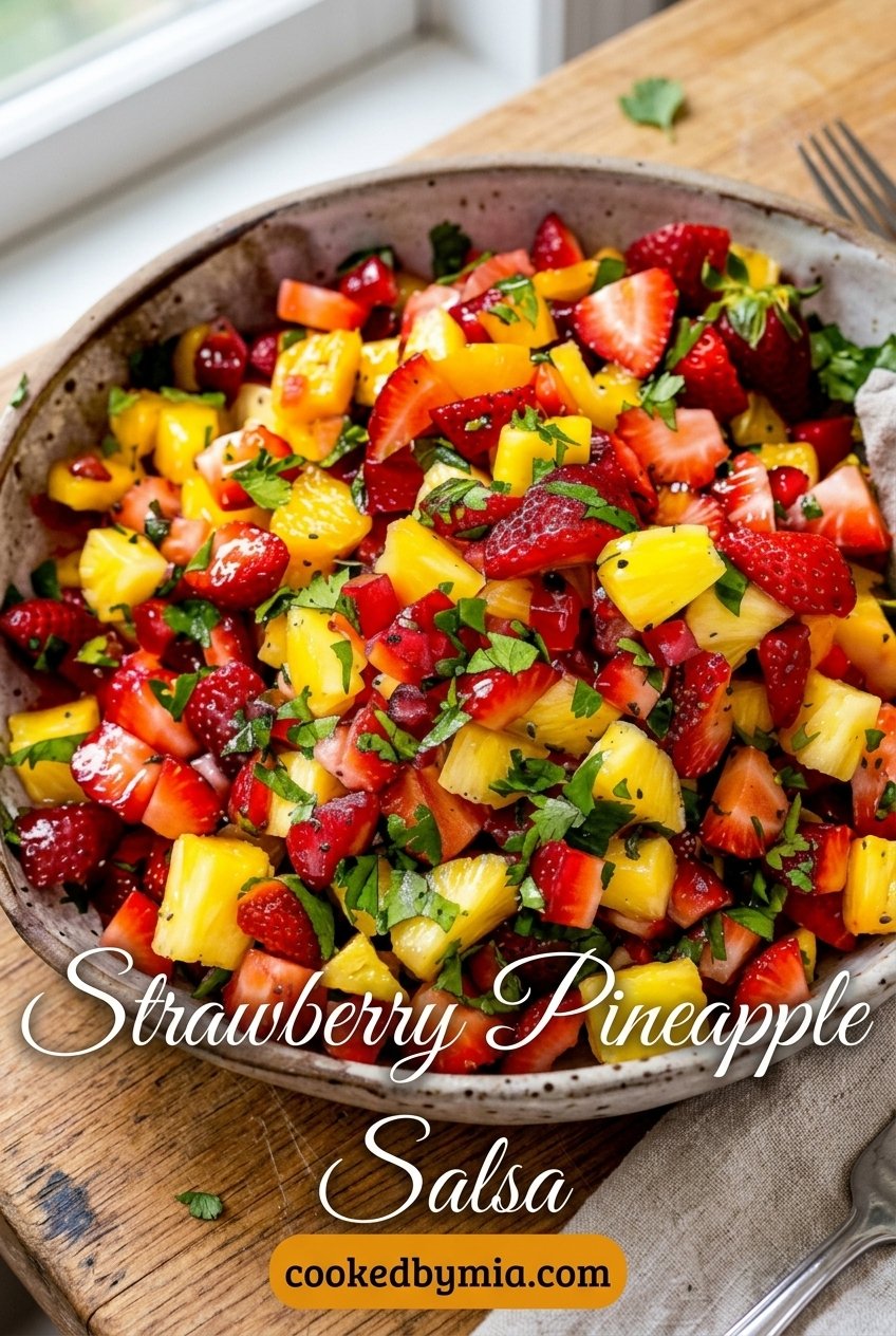 Strawberry Pineapple Salsa Recipe 4 Strawberry Pineapple Salsa