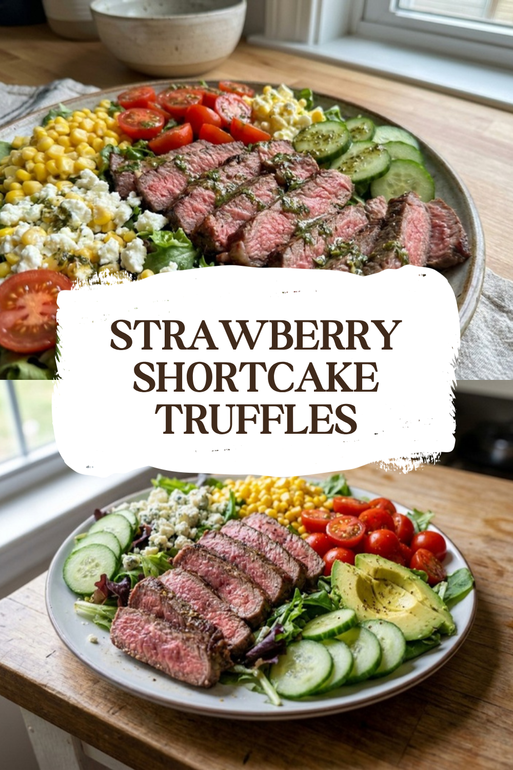 Strawberry Shortcake Truffles