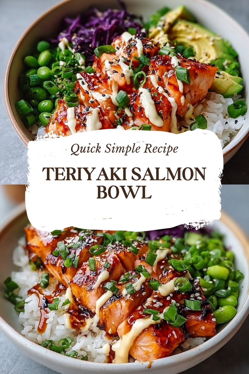 Teriyaki Salmon Bowl