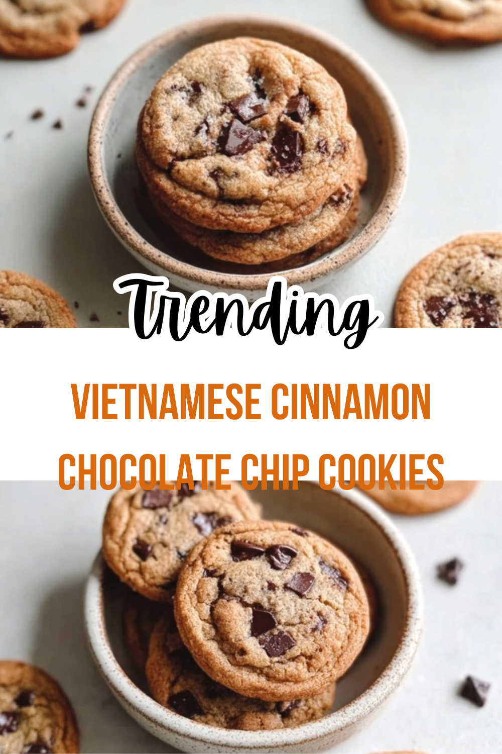 Vietnamese Cinnamon Chocolate Chip Cookies