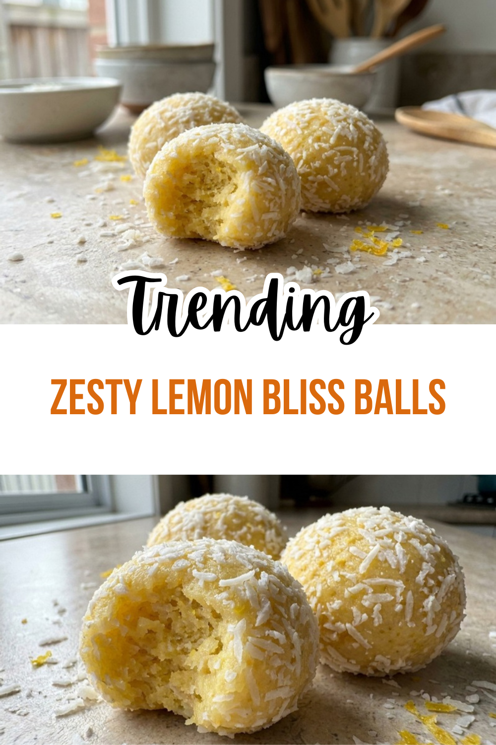 Simple Lemon Bliss Balls No Bake Recipe 3 Zesty Lemon Bliss Balls