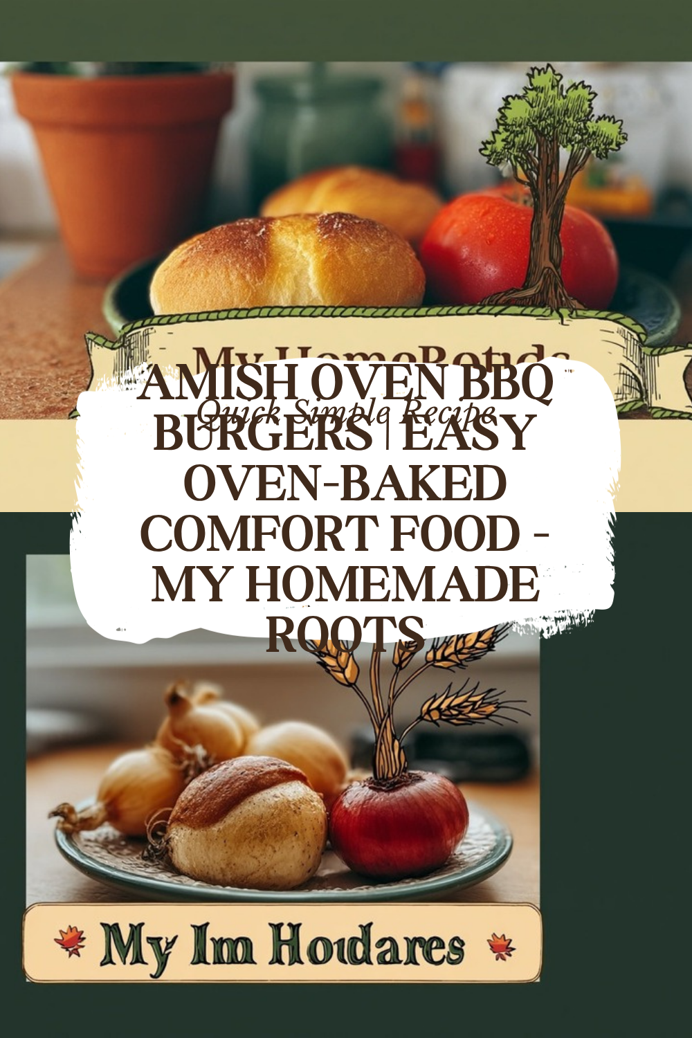 Amish Oven Bbq Burgers | Easy Oven-Baked Comfort Food - My Homemade Roots