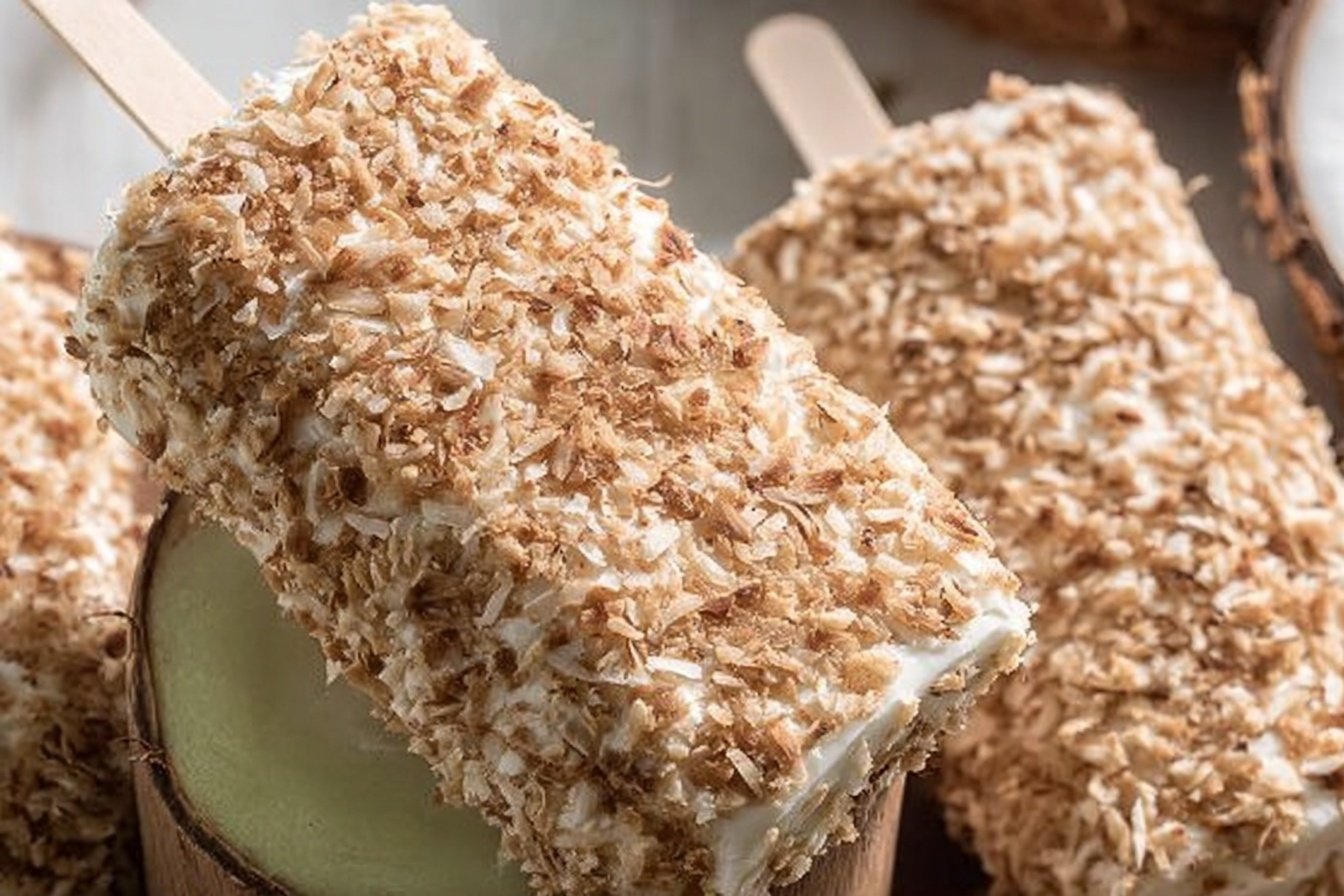 Creamy Coconut Popsicles