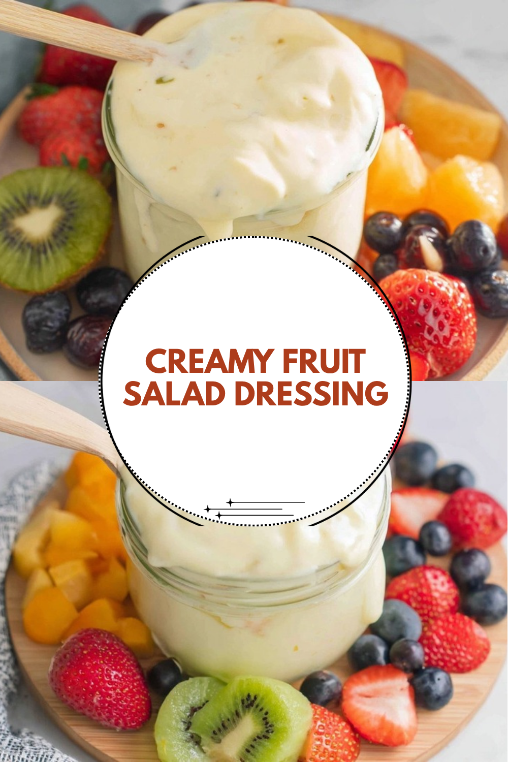 Creamy Fruit Salad Dressing