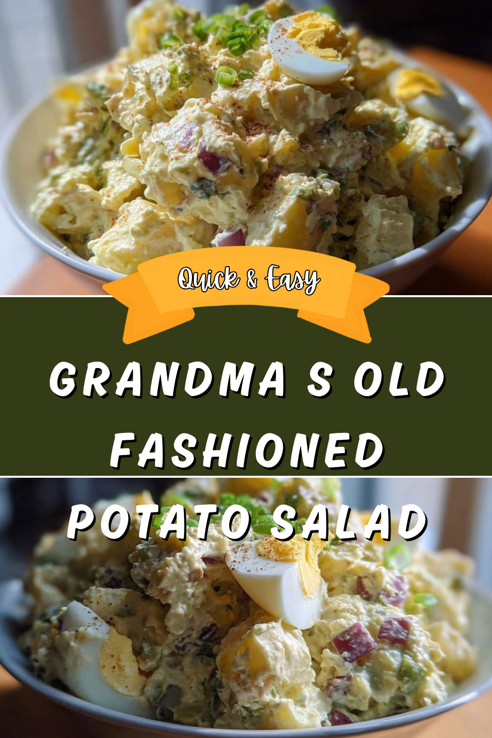 Grandma S Old Fashioned Potato Salad